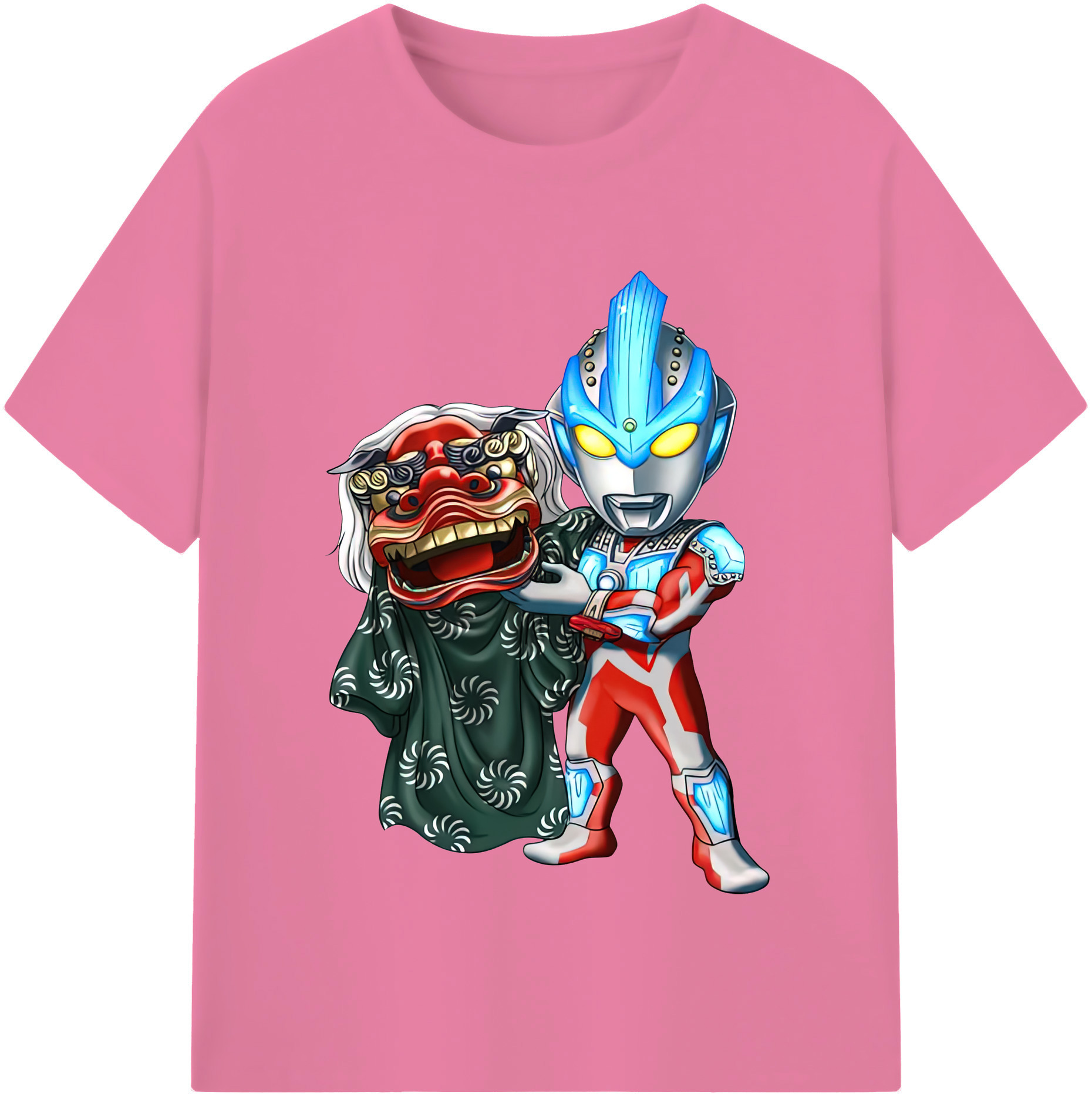 （画像用） ウルトラマン Ultraman 綿100％半袖Tシャツ（フロントプリント）